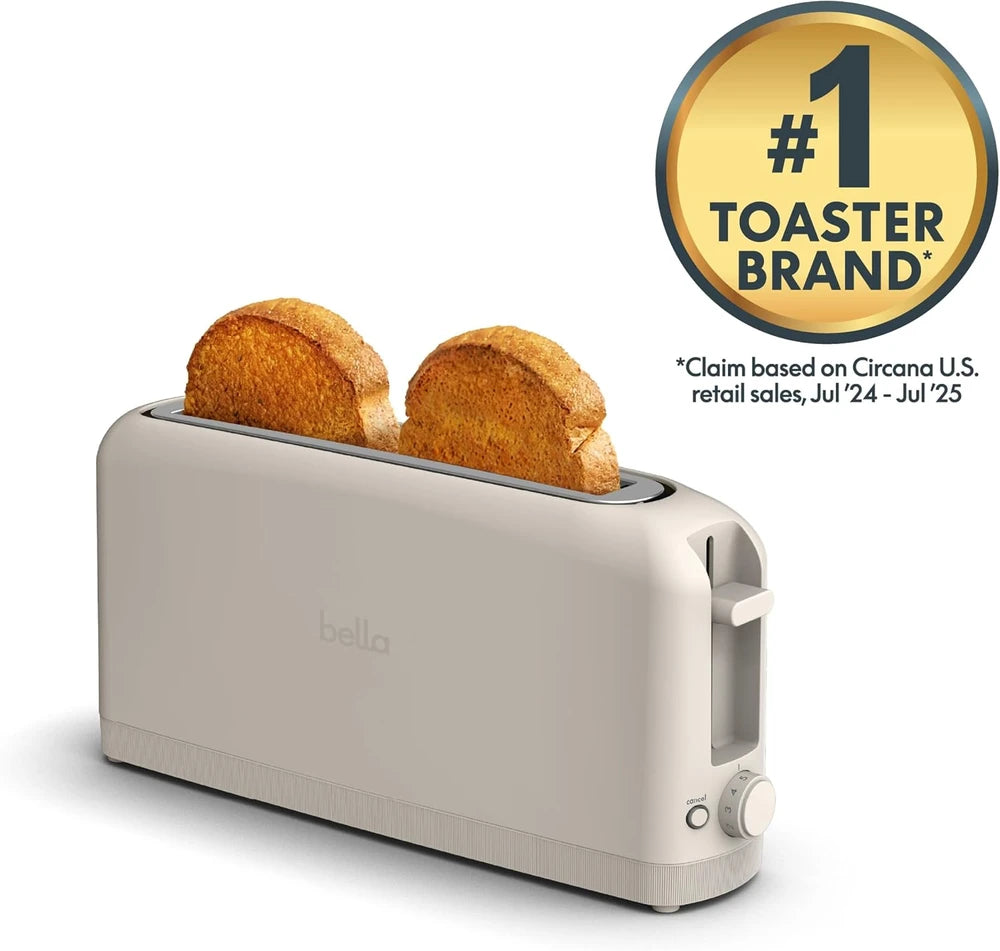 Bella Slim Long Slot Toaster