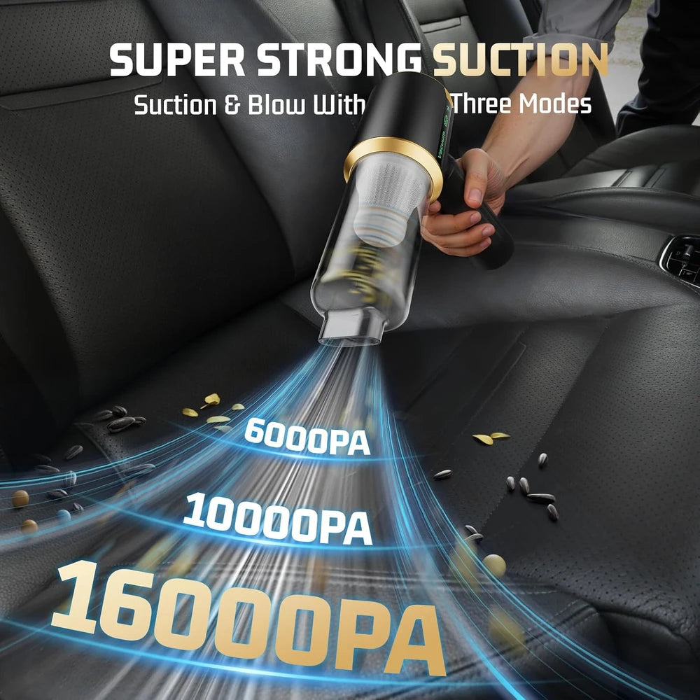 Portable Handheld Cordless Car Vacuum