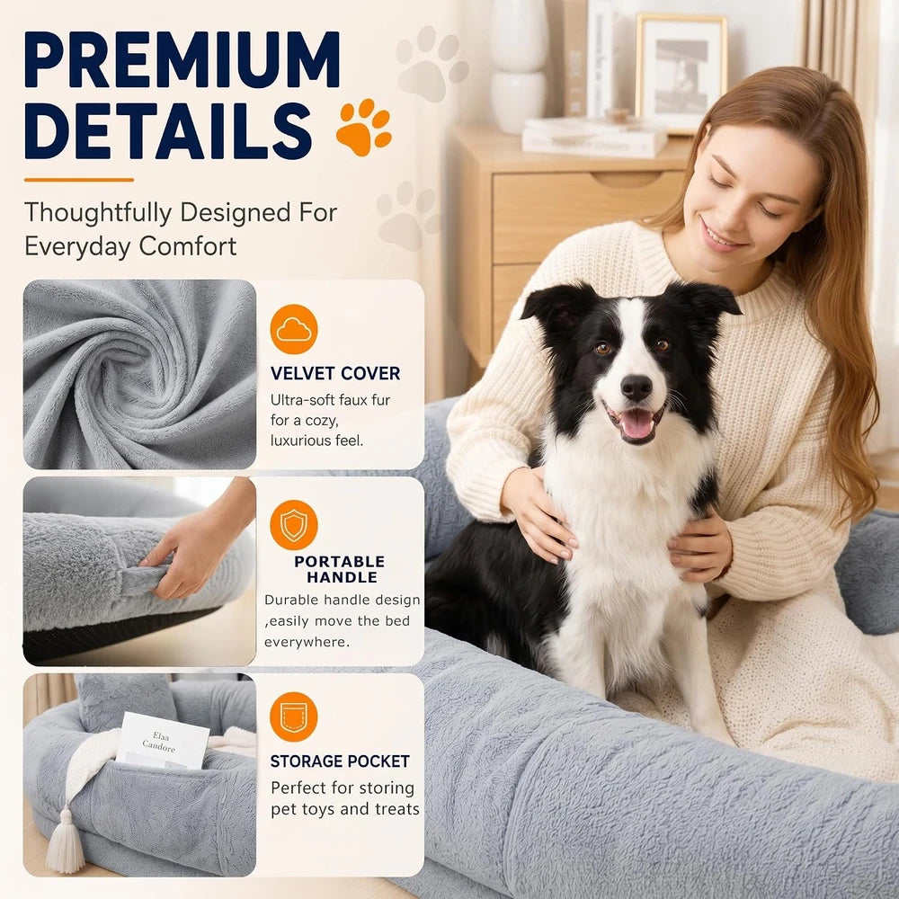Large Human Dog Bed