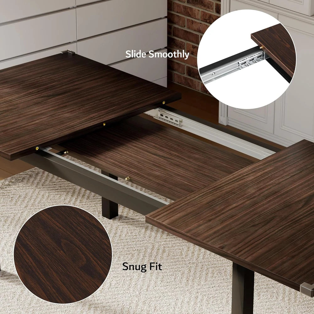 iPormis Extendable Dining Table Set