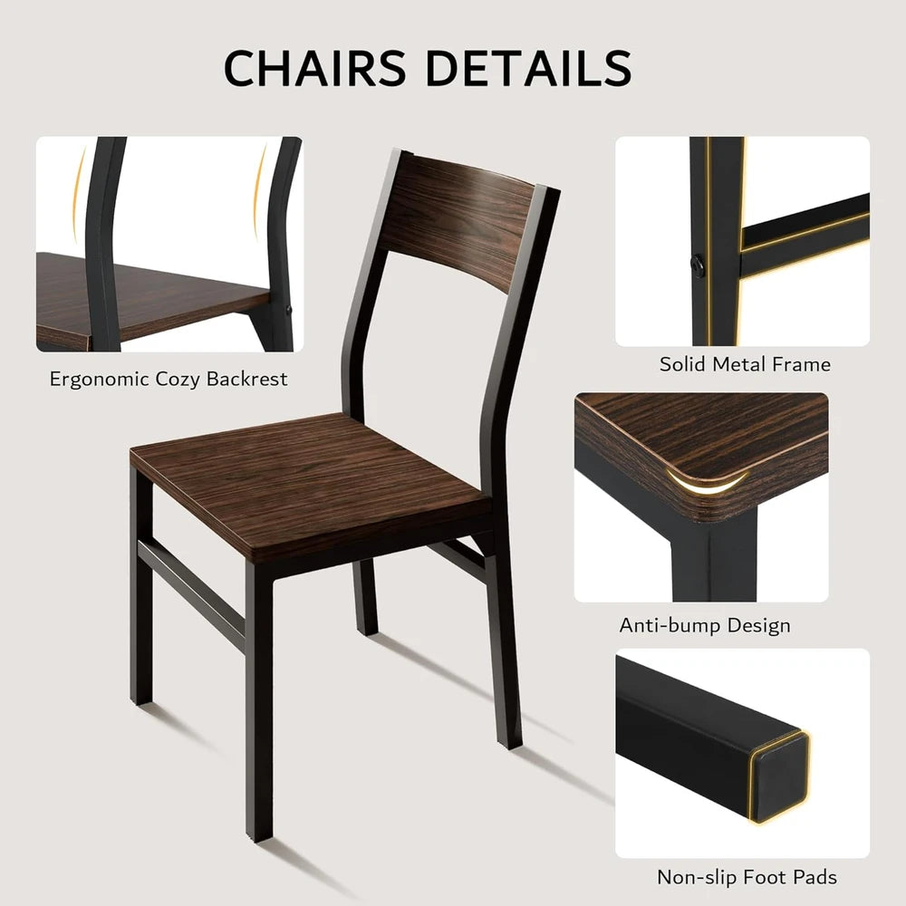 iPormis Extendable Dining Table Set