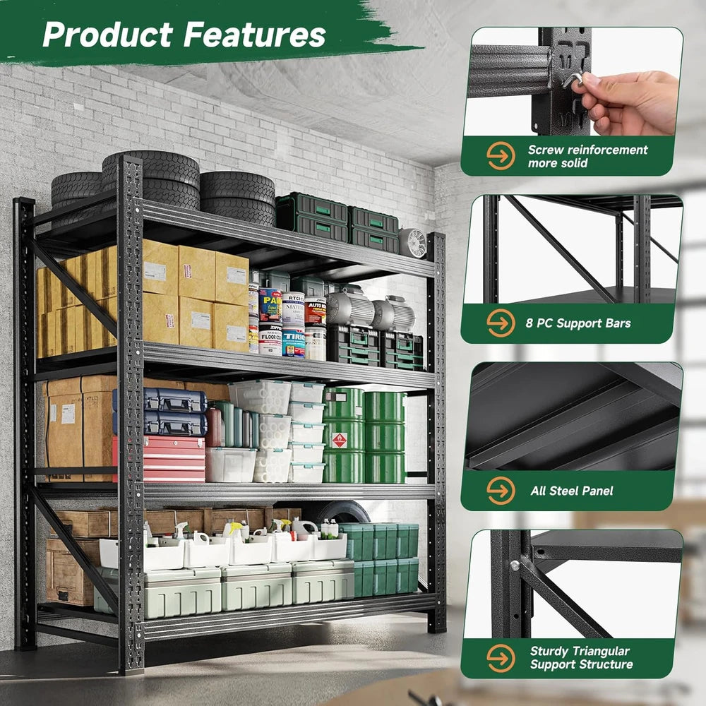 Letaya Heavy Duty Garage Shelving