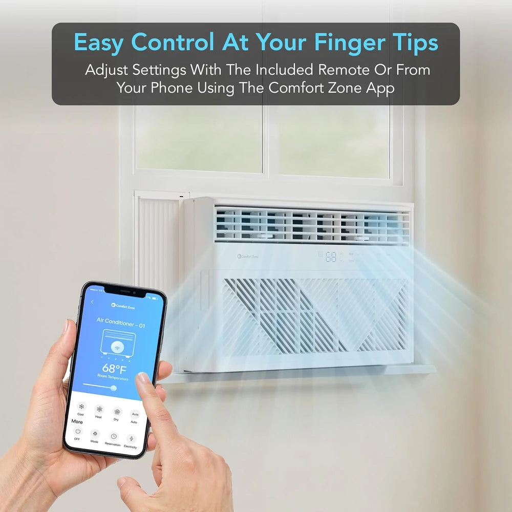 Comfort Zone Smart Window Air Conditioner