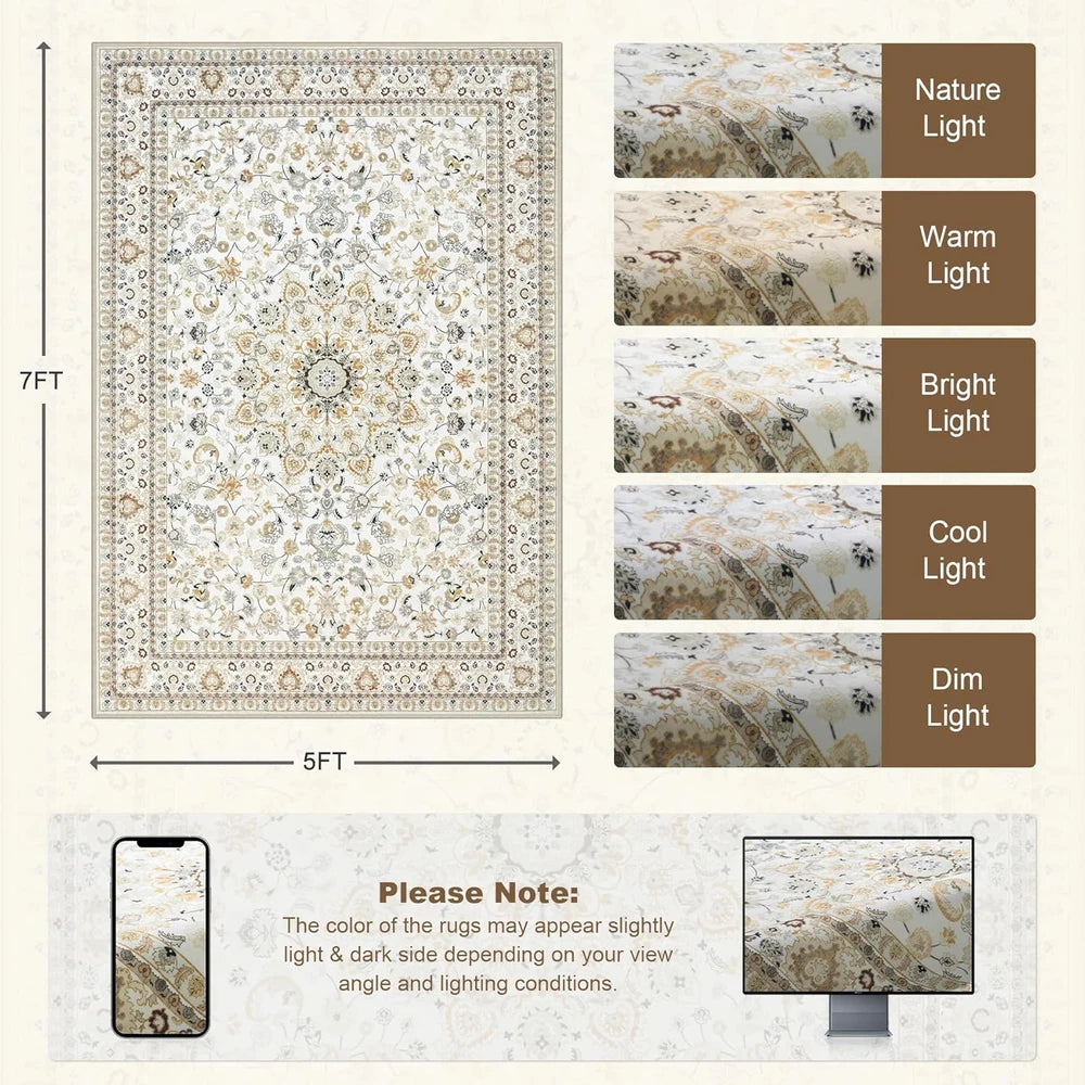 Vintage Bohemian Area Rug
