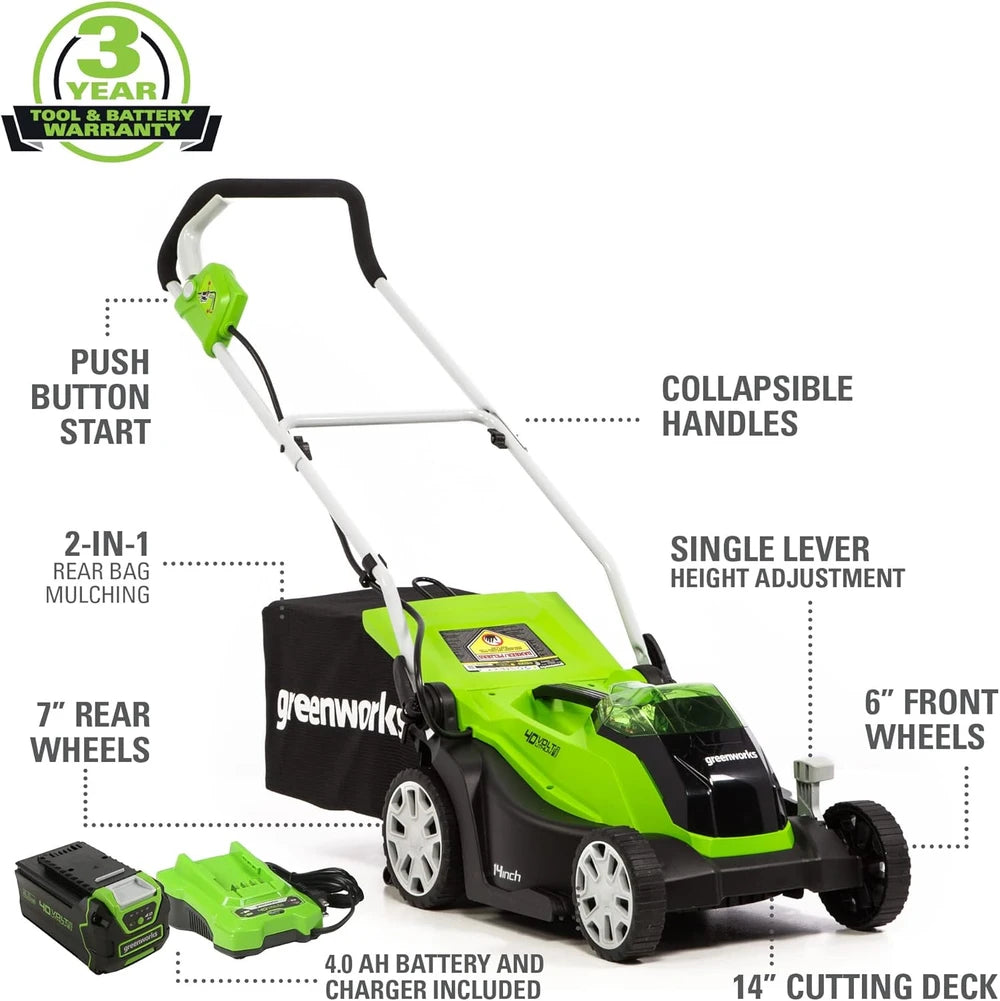Greenworks Cordless Lawn Mower