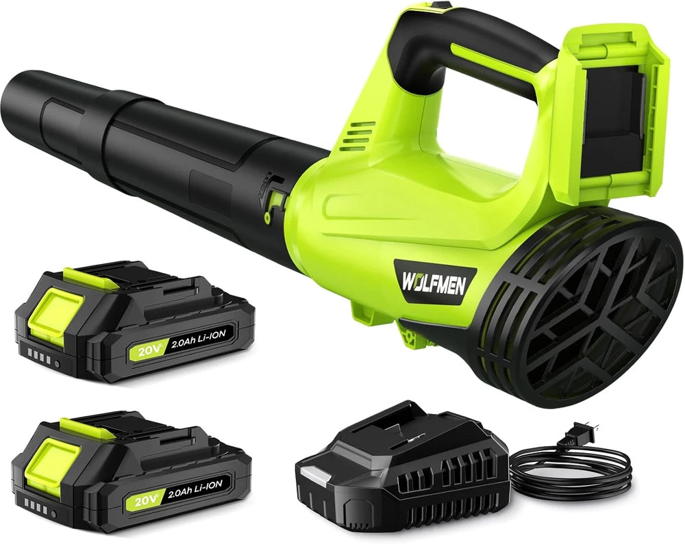 Wolfmen Cordless Electric Leaf Blower
