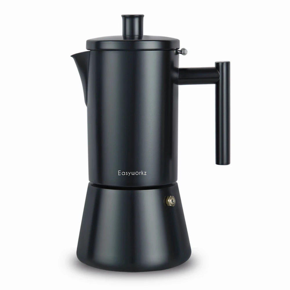 Easyworkz Diego Stainless Steel Stovetop Espresso Maker