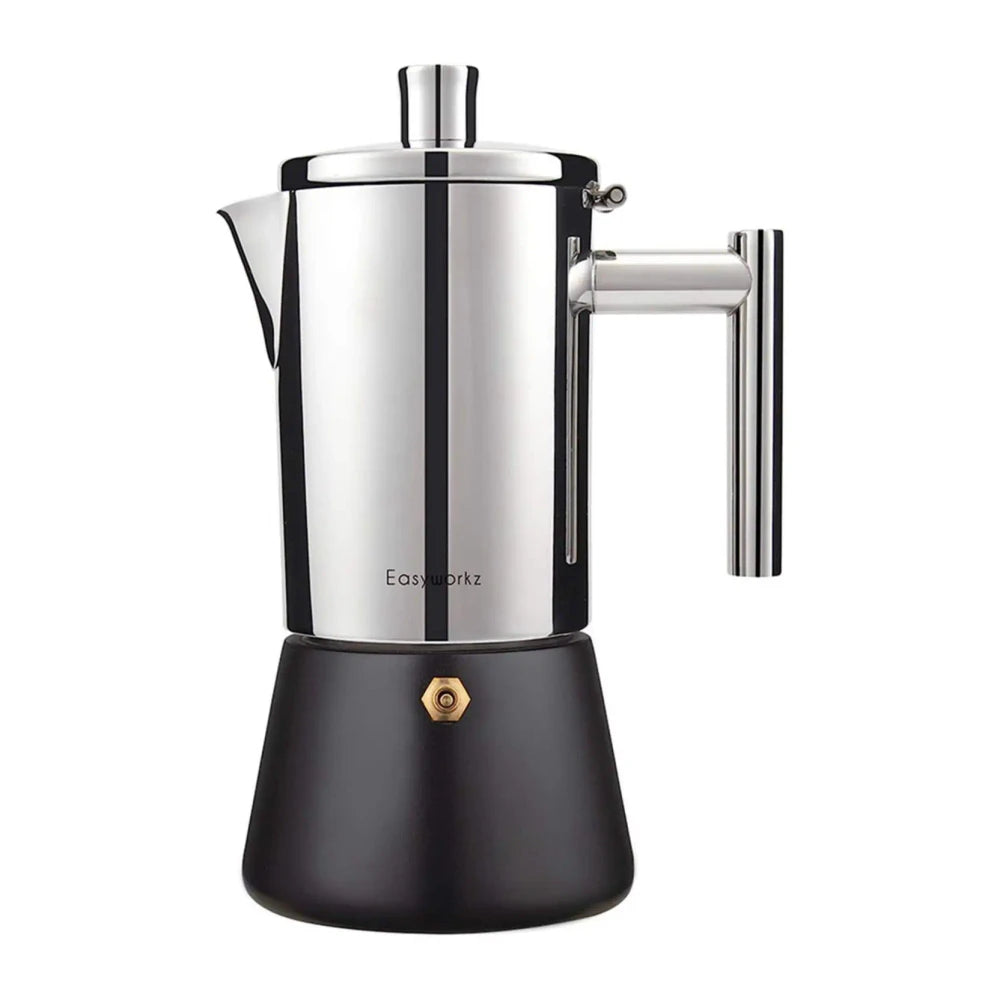 Easyworkz Diego Stainless Steel Stovetop Espresso Maker