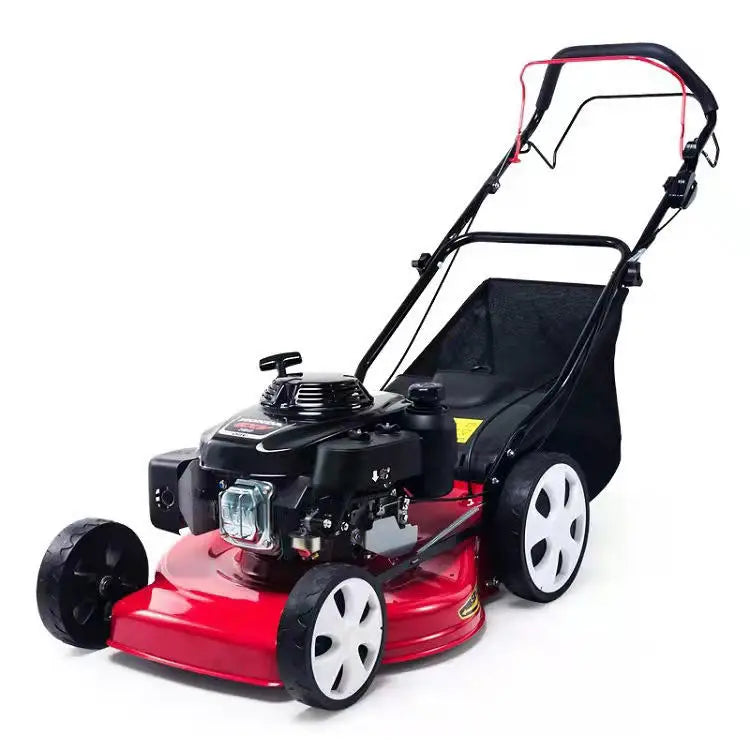 Four-stroke High-powered Gasoline Lawn Mower Self-propelled Push Mower for Lawn Mowing Garden Tool Weed Cutter