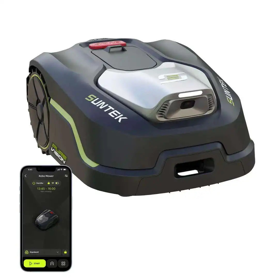 AKX Robotic Mower V600 Vision Waterproof Garden Grass Cutter Machine Automatic Cordless Lawn Mower Smart Robotic Lawnmower