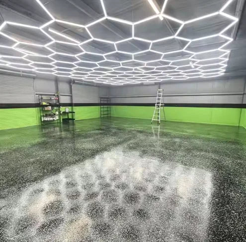 Durable Dimmable LED Embedded Ceiling Lights for Car Detail Garage Workshop and Warehouse Parking Lot Lamps