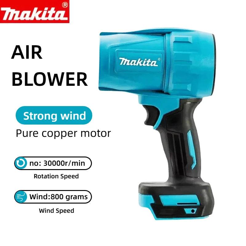 Makita 30000RPM Violent Blower Turbo Jet Fan 18V Electric Air Duster Wind Speed Turbo   Car Cleanin Tool