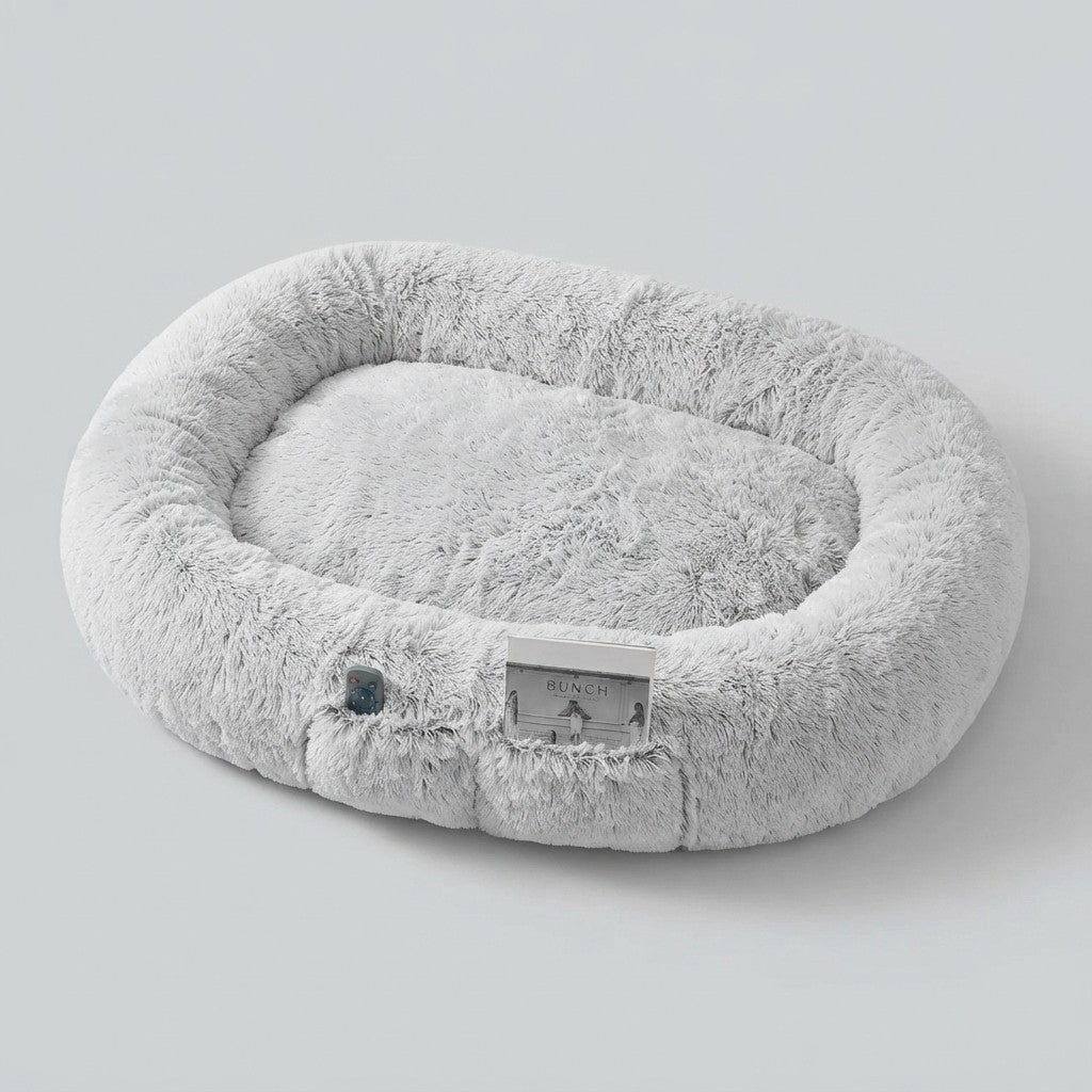 Washable Faux Fur Human Dog Bed